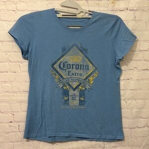 OLD NAVY Corona Extra Blue Graphic Tee - Women Sz: XL